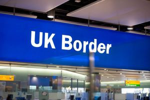 Britische Grenzschützer streiken über Weihnachten