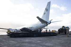 Die P-8A von Hawaii ist wieder an Land