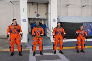 Flug zum Mond mit Maskottchen aus Deutschland? 