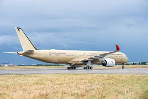 Airbus betankt A350-1000 mit heißem Treibstoff