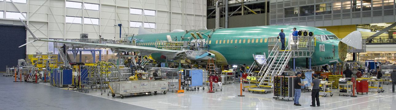 Boeing fährt 737-MAX-Linie in Everett betont langsam hoch