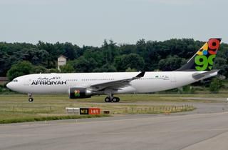 Airbus A330 der Afriqiyah Airways