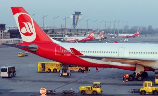 Air Berlin am Flughafen Nürnberg