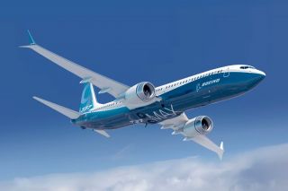 Boeing 737 MAX mit Dual Feather-Winglet