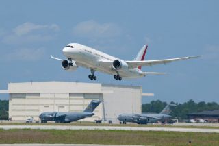 Boeing 787 B1 Testflug in Charleston