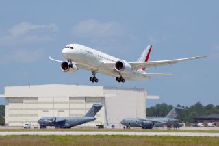 Boeing 787 B1 Testflug in Charleston