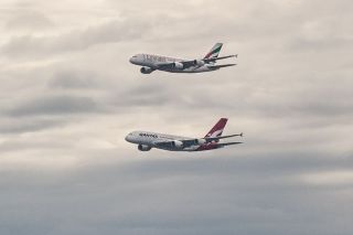 Qantas und Emirates