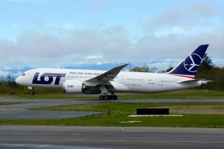 Boeing 787 startet zum Abnahmeflug