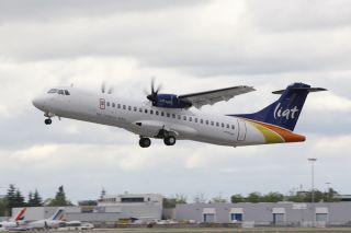 Die erste ATR 72-600 für LIAT