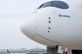 Airbus A350 in Singapur