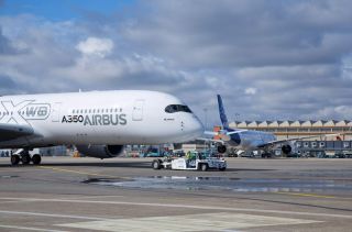 Airbus A350 in Toulouse