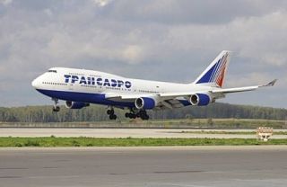 Boeing 747-400 der Transaero