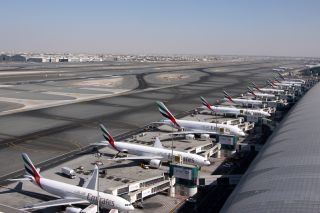 Emirates am Dubai International Airport