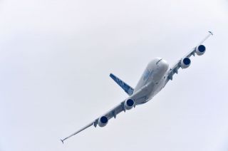 Airbus A380 auf der PAS15