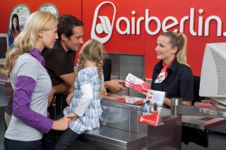 Check-In bei Air Berlin