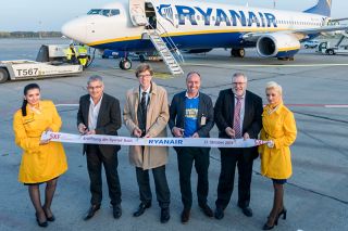 Eröffnung Ryanair-Basis am SXF