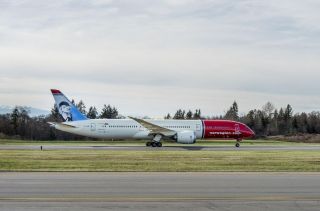 Die erste 787-9 von Norwegian