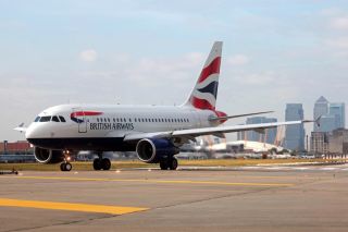 British Airways A318 in LCY