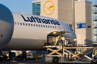 Lufthansa in Frankfurt