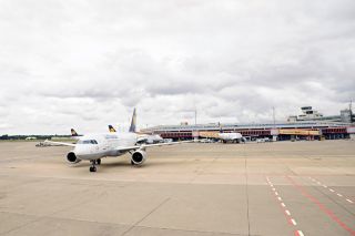 Lufthansa in Berlin-Tegel