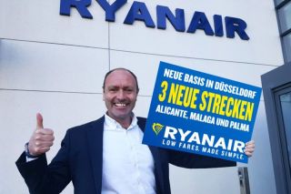 Ryanair richtet Basis in Düsseldorf ein