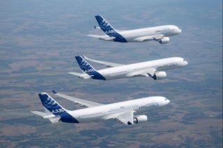 Die Airbus Großraum-Familie