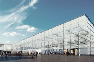 Neue Ankunfthalle in Standsted