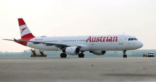 Austrian A321 OE-LBD neue Logo