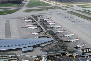 Swiss am Flughafen Zürich