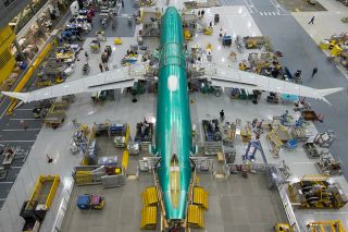 Erste Boeing 737 MAX in der Endmontage