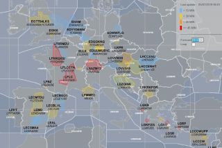 Verspätungen im europäischen Luftraum