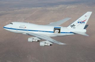Fliegendes Observatorium: die Boeing 747 Sofia