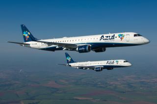 Azul Embraer E190 und E195