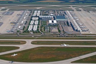 Luftbild Flughafen München
