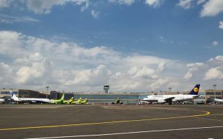 Lufthansa am Moskauer Domodedovo Airport