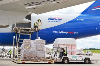 Silkway am Flughafen Hahn