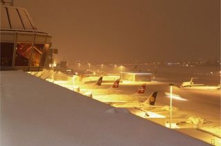 Wintereinbruch in Genf