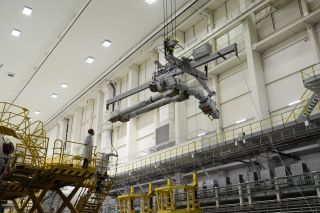 European Robotic Arm (ERA) für die ISS in Baikonur
