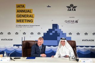 Willie Walsh und Akbar Al-Baker