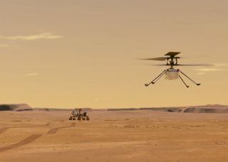 Mars-Minihelikopter Ingenuity