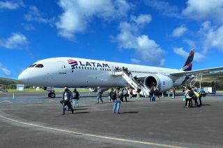 LATAM Boeing 787-9 auf der Osterinsel