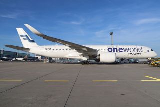 Finnair Airbus A350-900 in Frankfurt