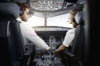 Eurowings Cockpit-Crew