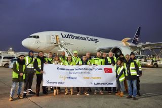 Lufthansa Cargo startet Hilfsflug