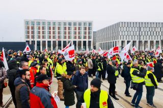 Verdi-Streik am BER