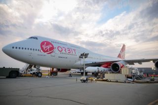 Virgin Orbit Boeing 747-400 Startrampe