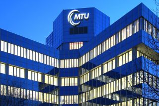 Hauptgebäude der MTU Aero Engines in München