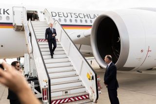 Bundeskanzler Olaf Scholz in Israel