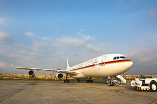 Flugbereitschaft Airbus A340