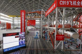 Comac C919 bei Belastungstest